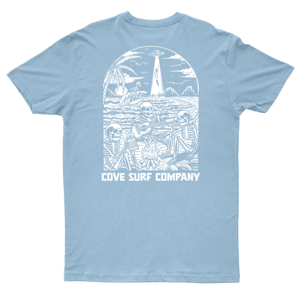 Cove Ufo Party Tee - Dusty Blue - Sun Diego Boardshop