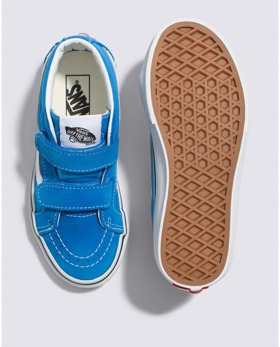 Vans Kids Sk8-Mid Reissue V Shoe - Color Theory Brilliant Blue - Sun Diego Boardshop