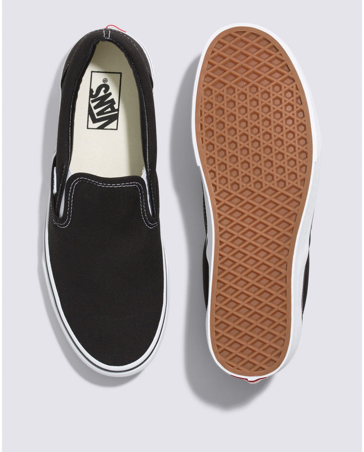 Vans Classic Slip-On Shoe - Black - Sun Diego Boardshop