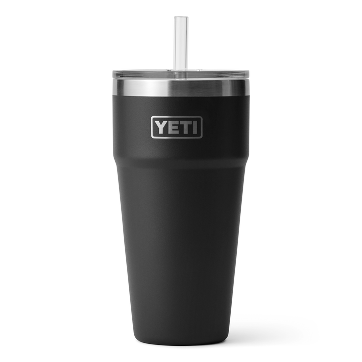Yeti Rambler 26 Oz Straw Cup - Black