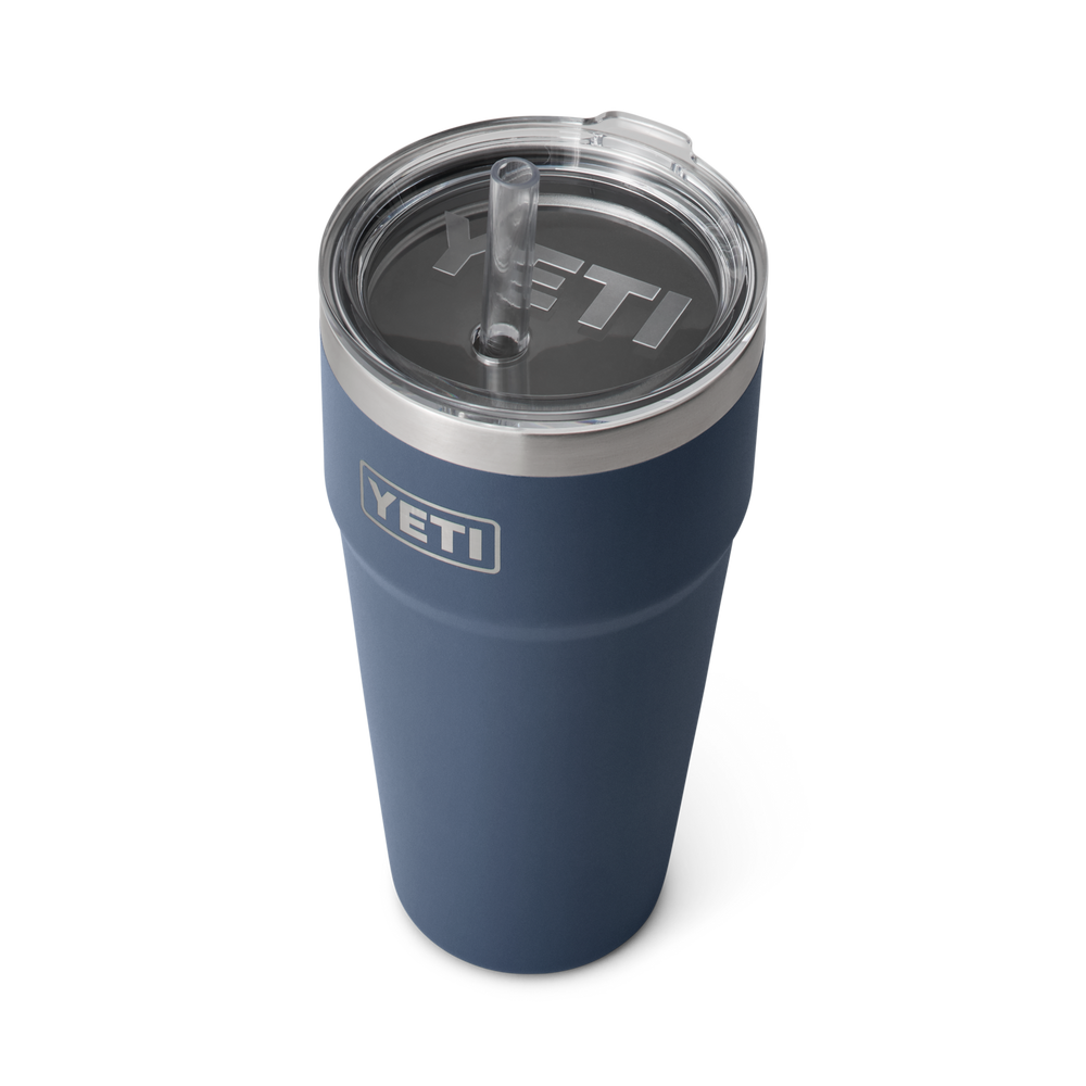 Yeti Rambler 26oz Stackable Cup with Straw Cup - Navy - Sun Diego Boardshop