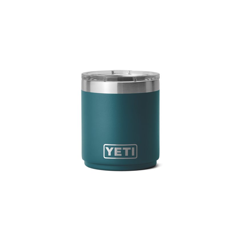YETI 10oz Stainless Steel Rambler Lowball - AGAVE TEAL - Sun Diego Boardshop
