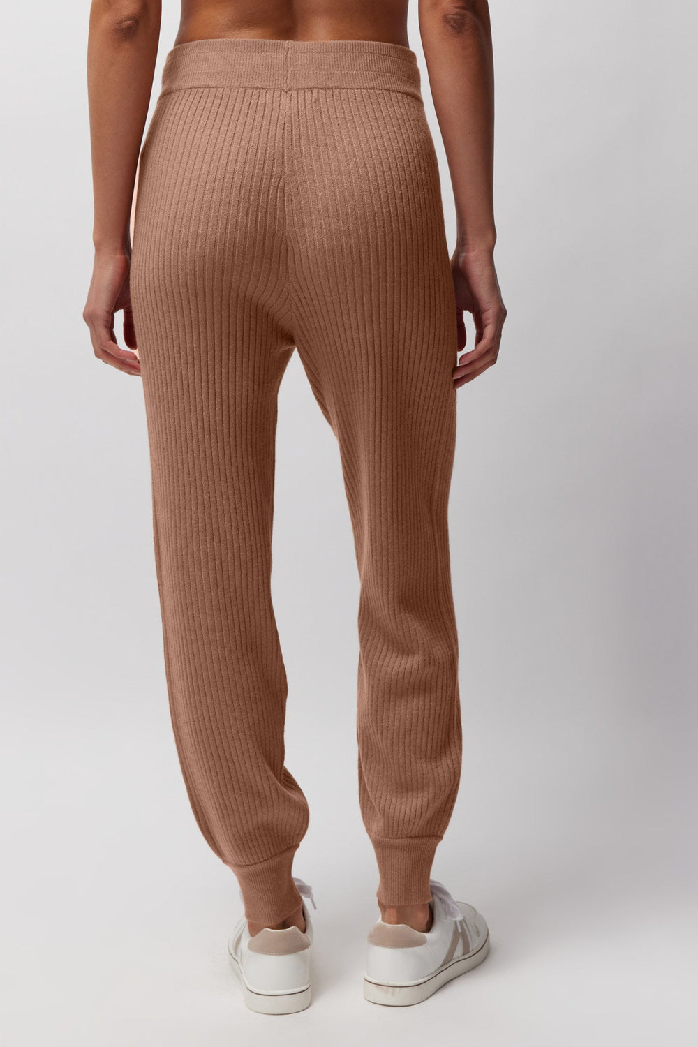 Spiritual Gangster Luxe Rib Jogger - Rust - Sun Diego Boardshop