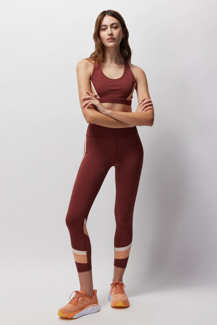 Spiritual Gangster Velo Dream Tech Bra - Washed Burgundy - Sun Diego Boardshop