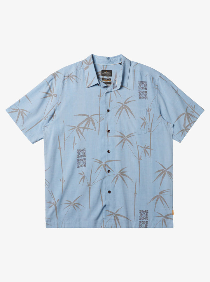 Quiksilver Waterman Bamboo Bay Woven Shirt - Dream Blue Bamboo Bay - Sun Diego Boardshop