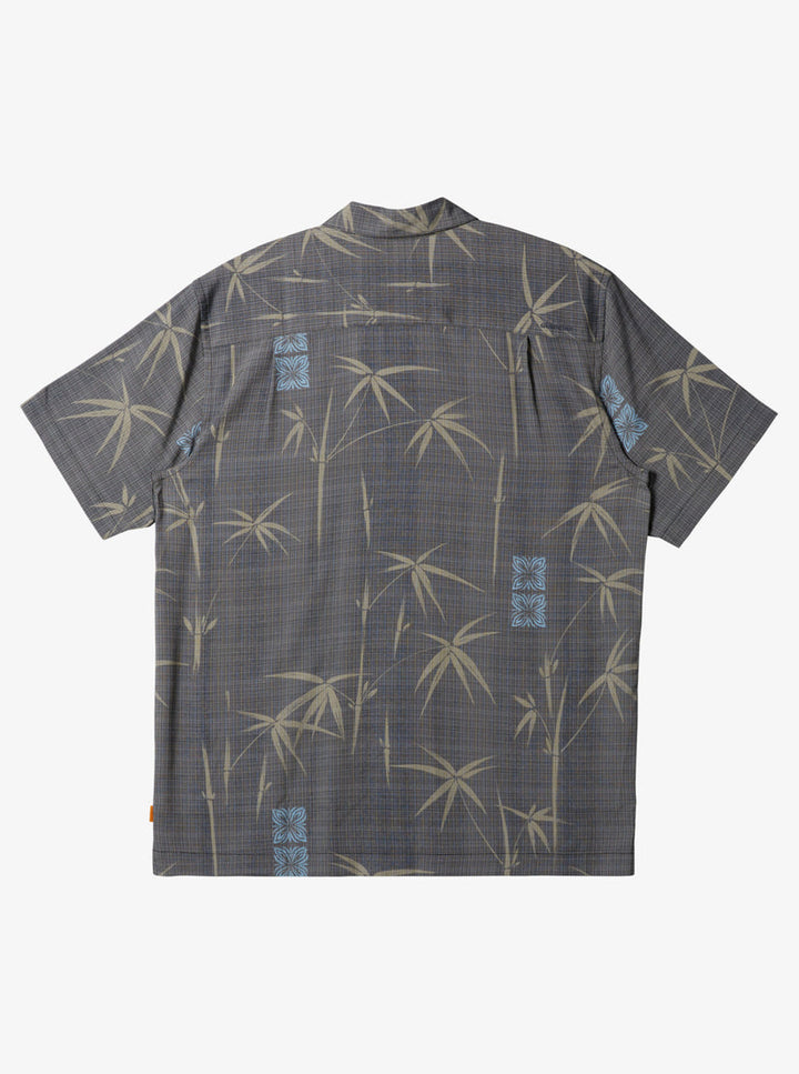 Quiksilver Waterman Bamboo Bay Woven Shirt - Black Bamboo Bay - Sun Diego Boardshop