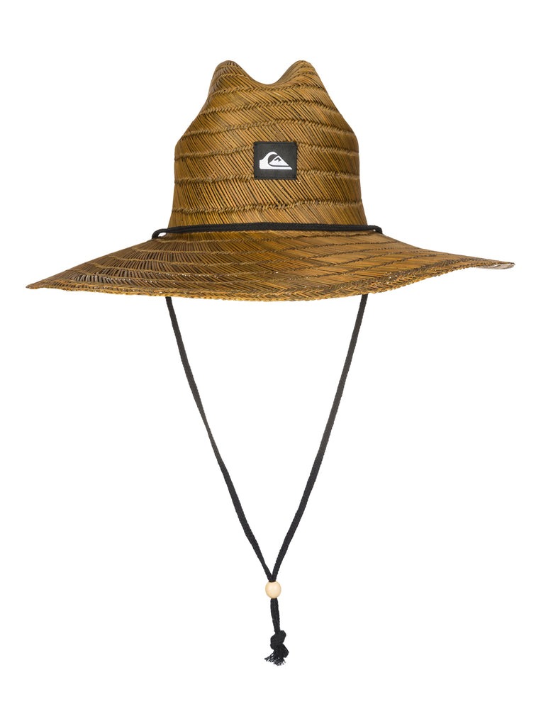 Men's Quiksilver Pierside Straw Outback Hat, Size Large/X-Large - Brown