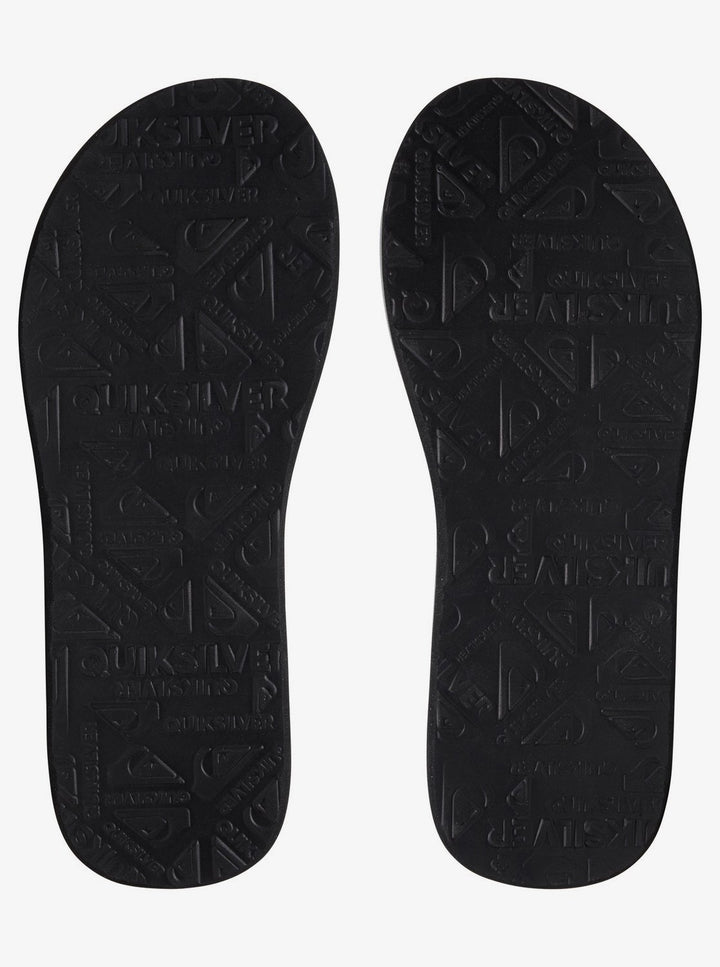 Quiksilver Carver Squish Sandals - Black/Grey/Black - Sun Diego Boardshop
