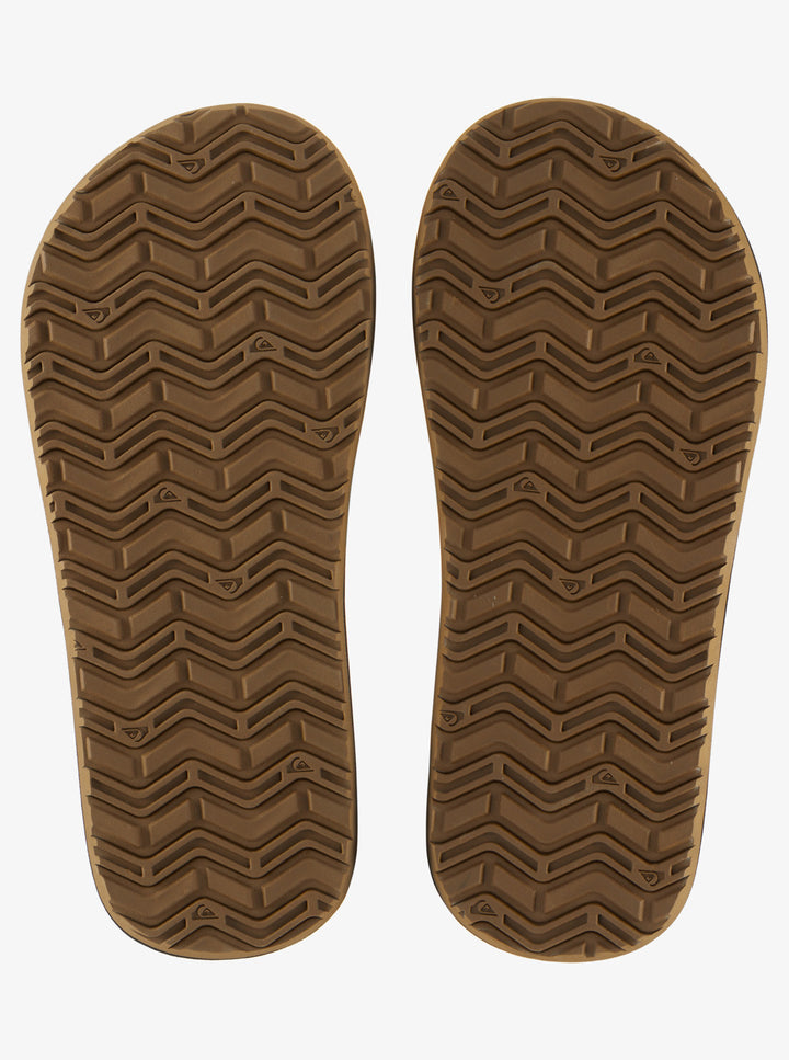 Quiksilver Monkey Wrench Core Slide Sandals - Black - Sun Diego Boardshop
