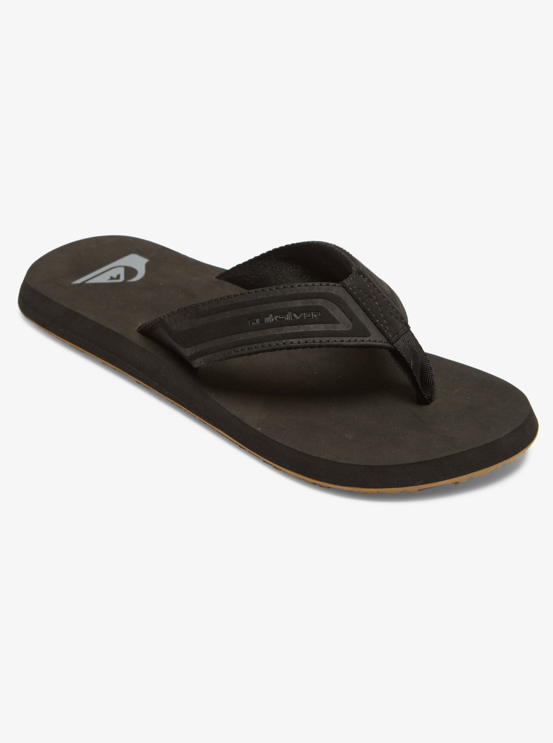 Quiksilver Monkey Wrench Core Slide Sandals - Black - Sun Diego Boardshop