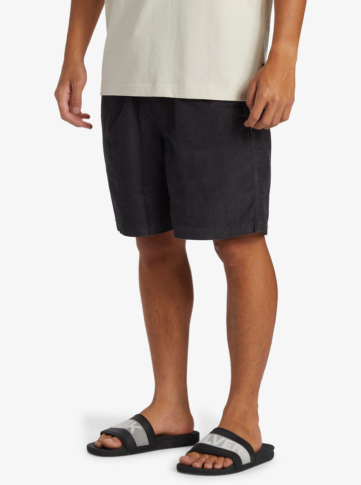 Quiksilver Taxer Corduroy Shorts - Tarmac - Sun Diego Boardshop
