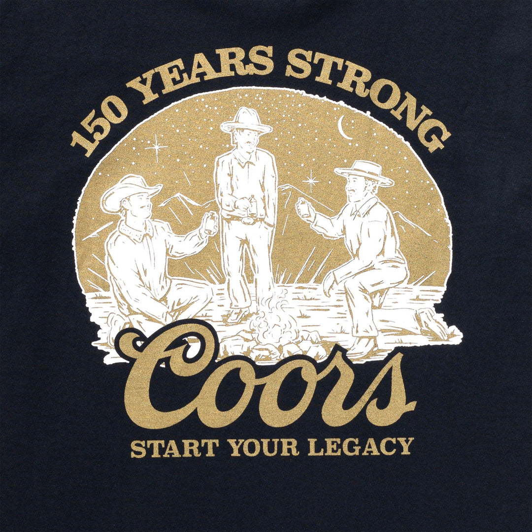 Seager X Coors Banquet Camp Out Tee - Navy - Sun Diego Boardshop