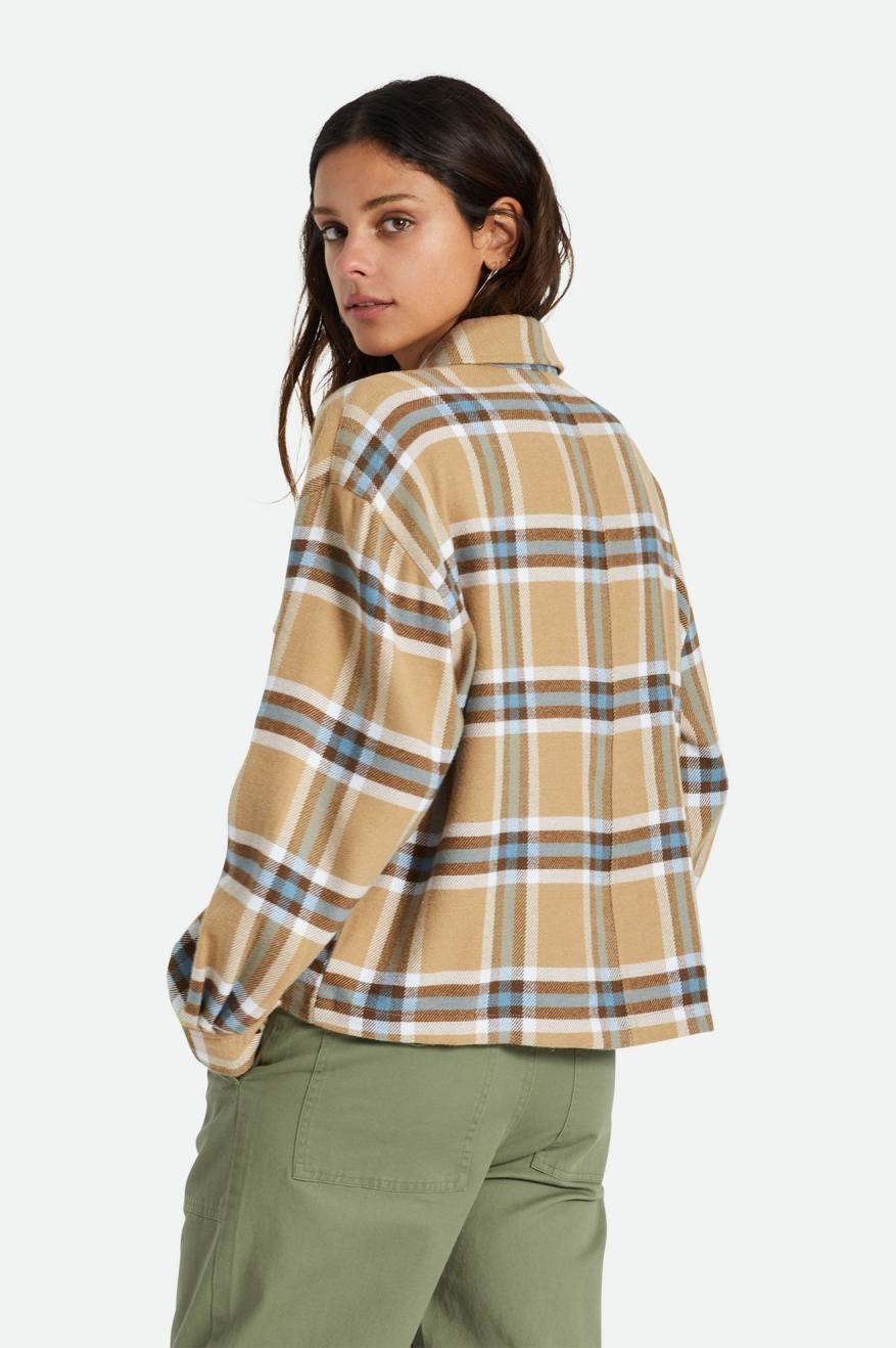 Brixton Bowery  L/S Flannel - Mojave
