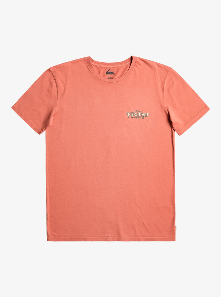 Quiksilver Quik Words T-Shirt - Marsala - Sun Diego Boardshop
