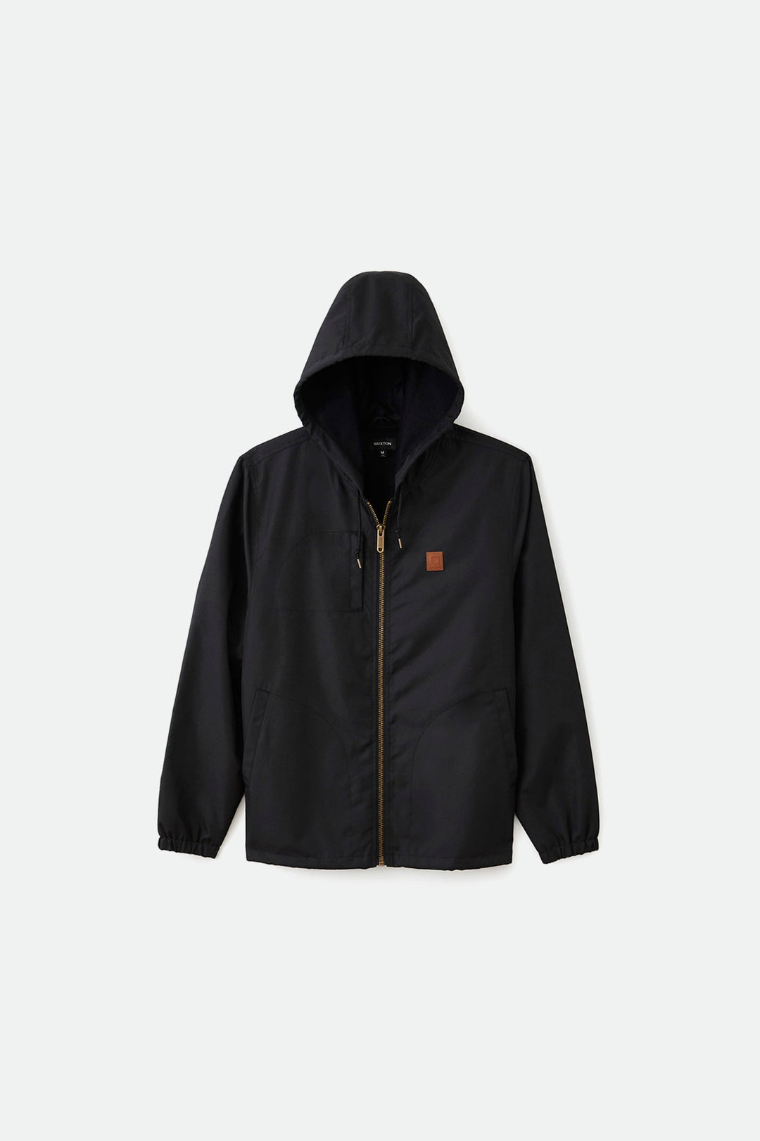 Brixton Claxton Beta Zip Hood Jacket - Black - Sun Diego Boardshop