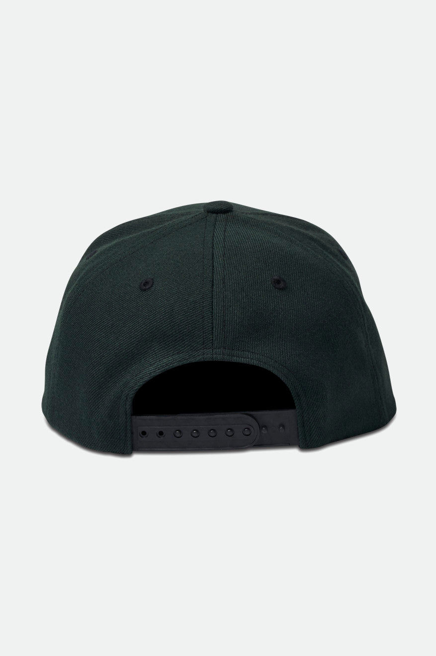 Brixton Crest C Netplus Mp Snapback - Black - Sun Diego Boardshop