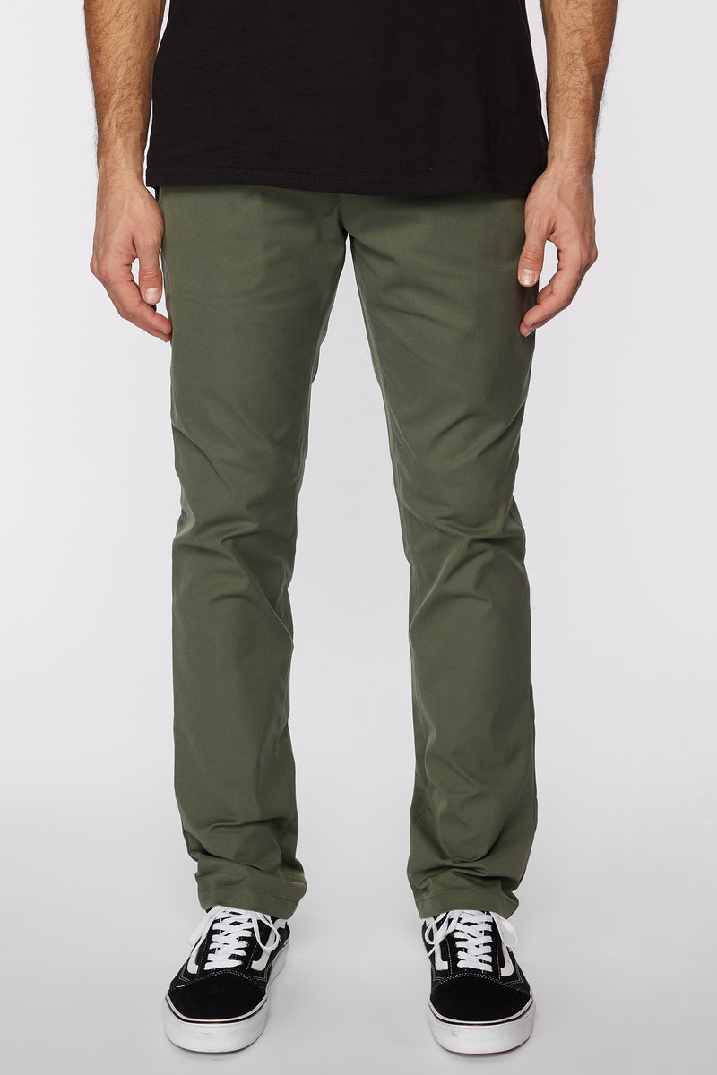 O'Neill Redlands Modern Hybrid Pants - Dark Olive Front