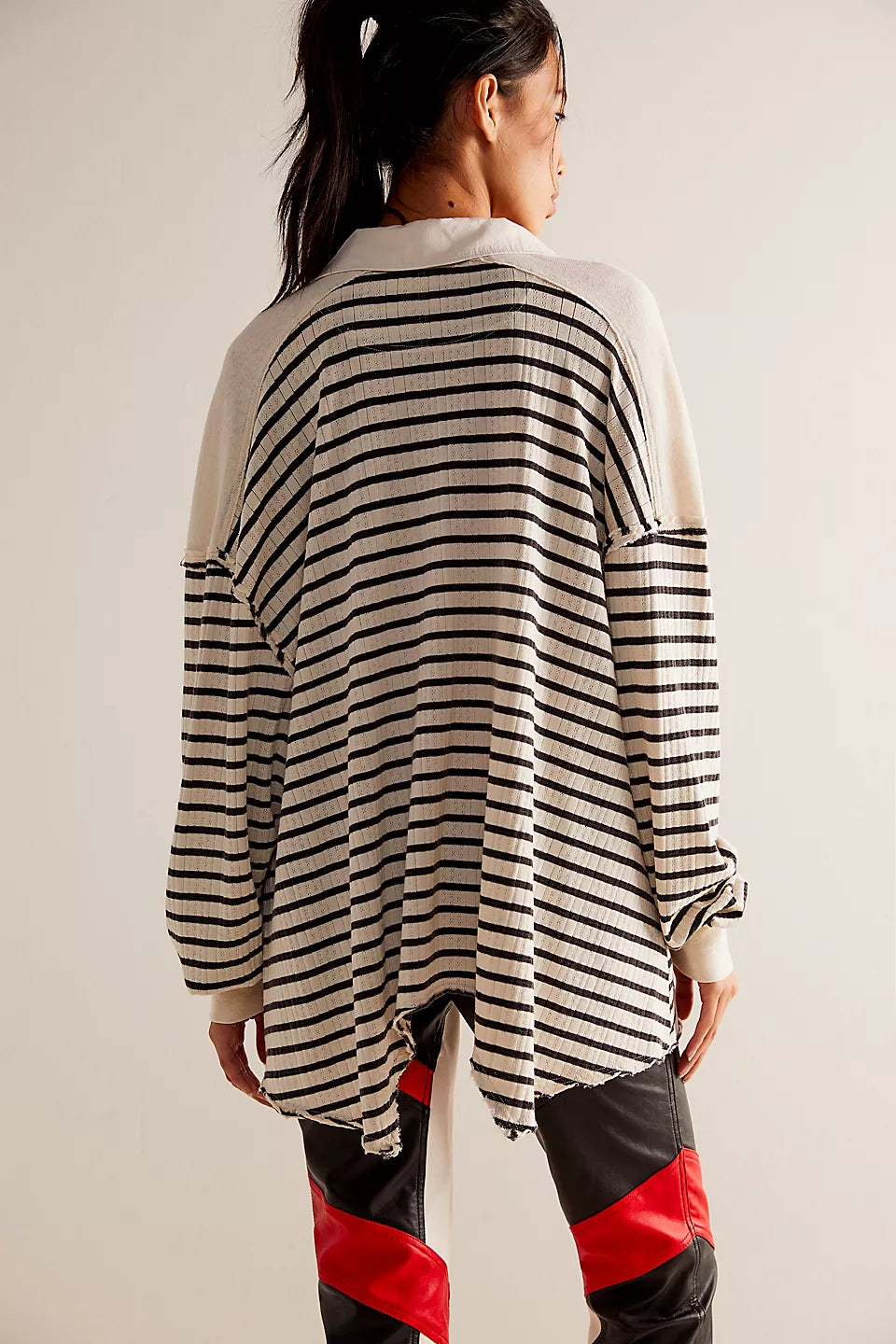 Free People We The Free All For You Polo - Cream Combo - Sun Diego Boardshop