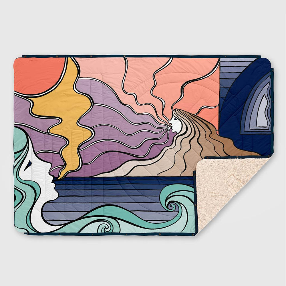 VOITED CloudTouch Indoor/Outdoor Camping Blanket - Sun Diego Boardshop