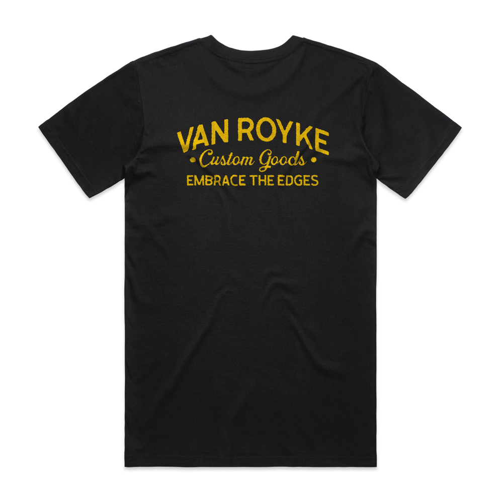 Van Royke Weekender Tee [BLK] - Sun Diego Boardshop